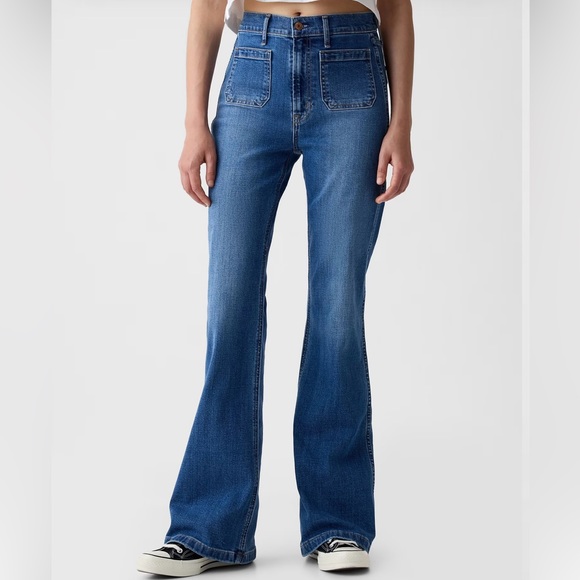 Gap 70s flare high rise - Picture 3 of 4